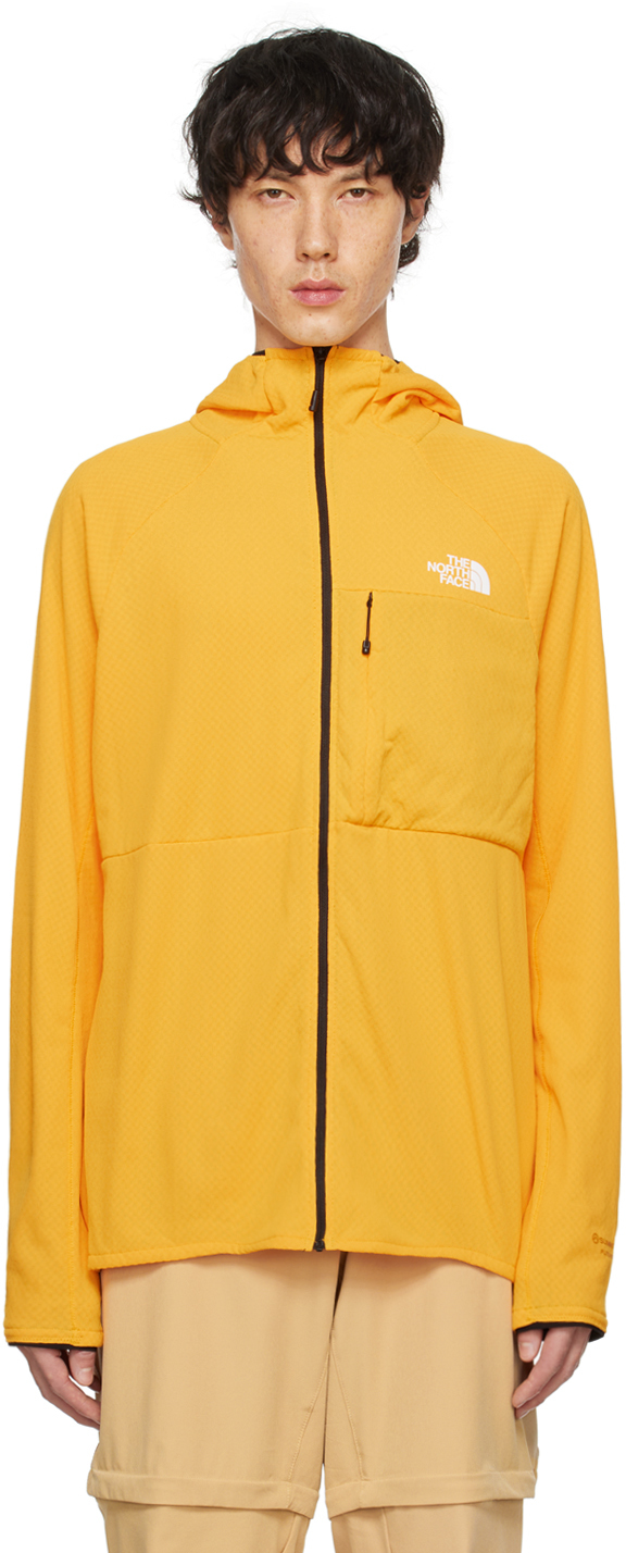 The North Face Yellow Summit Series Jacket In 56p Summit Gold