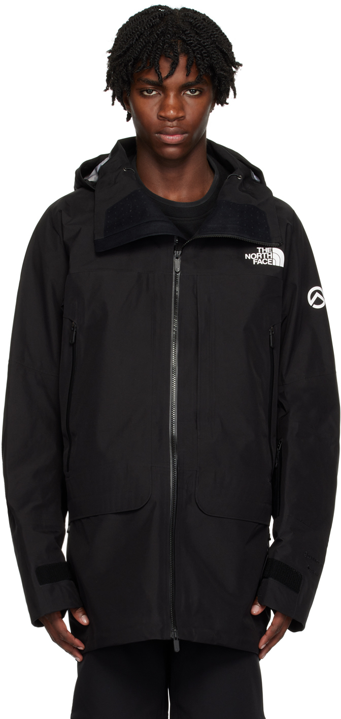 The North Face Black Verbier Gtx Jacket In Jk3 Tnf Black