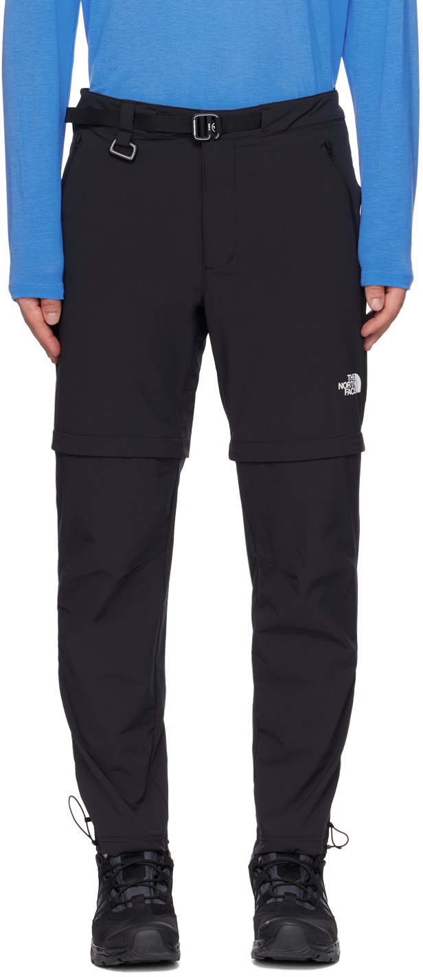 The North Face Black Paramount Pro Convertible Trousers In Jk3 Tnf Black