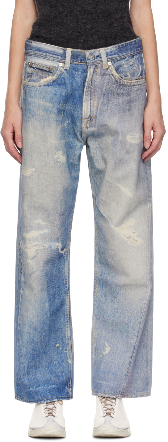 Blue Third Cut Jeans by Our Legacy on Sale