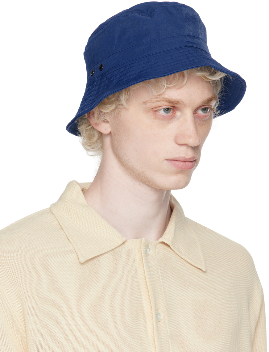 Our Legacy Blue Water-Repellent Bucket Hat