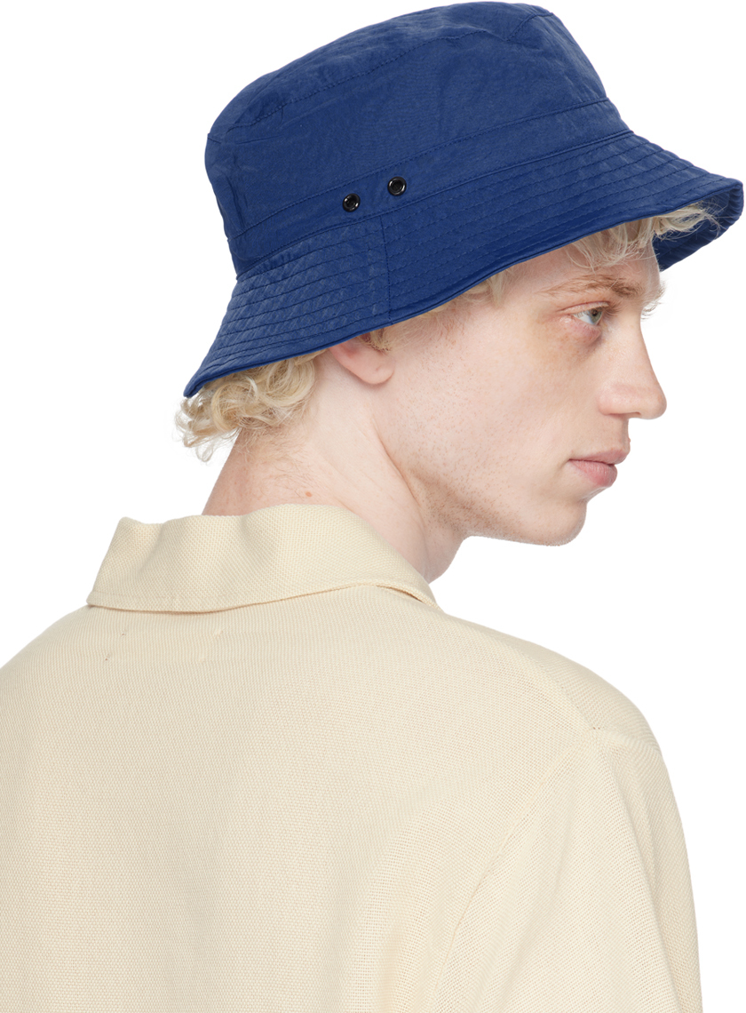 Our Legacy Blue Water-Repellent Bucket Hat