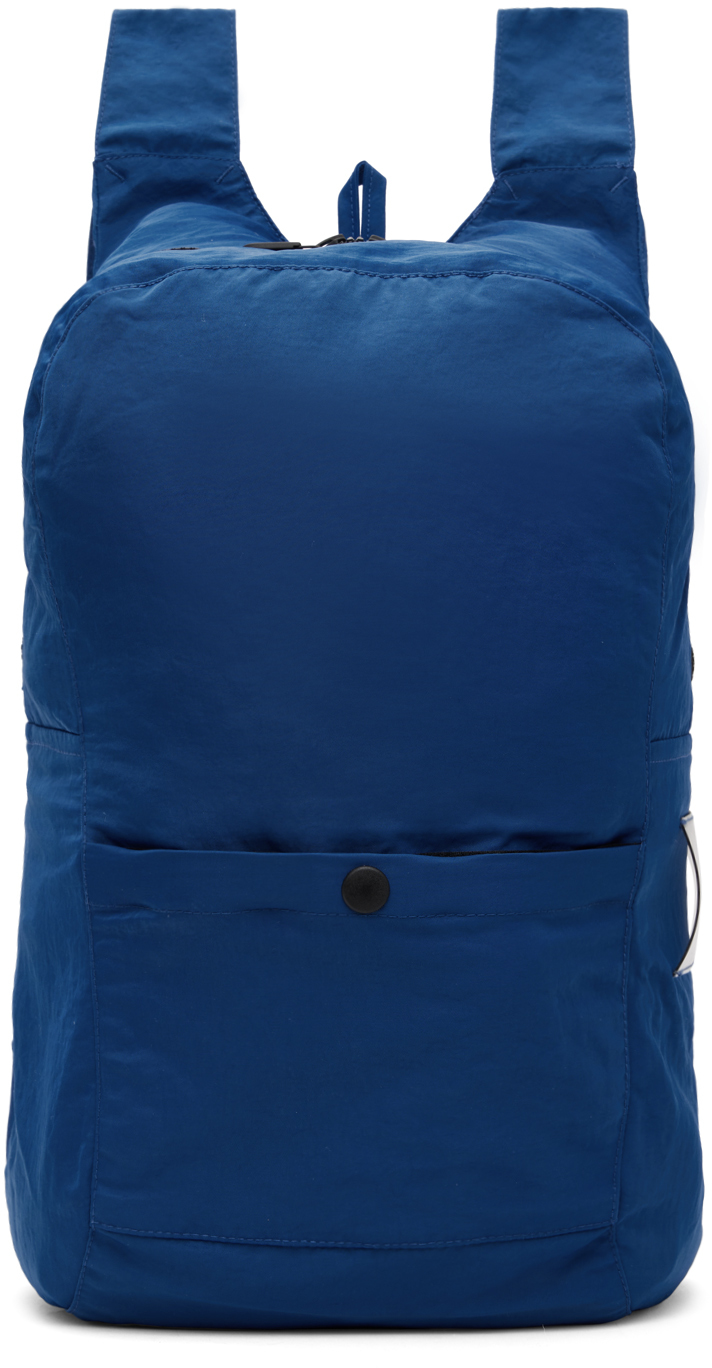 Our Legacy Slim Backpack In Blue
