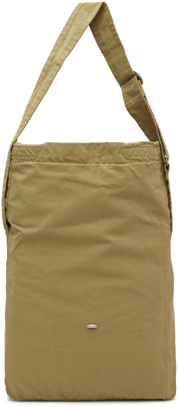 Our Legacy Khaki Sling Bag In Washed Khaki