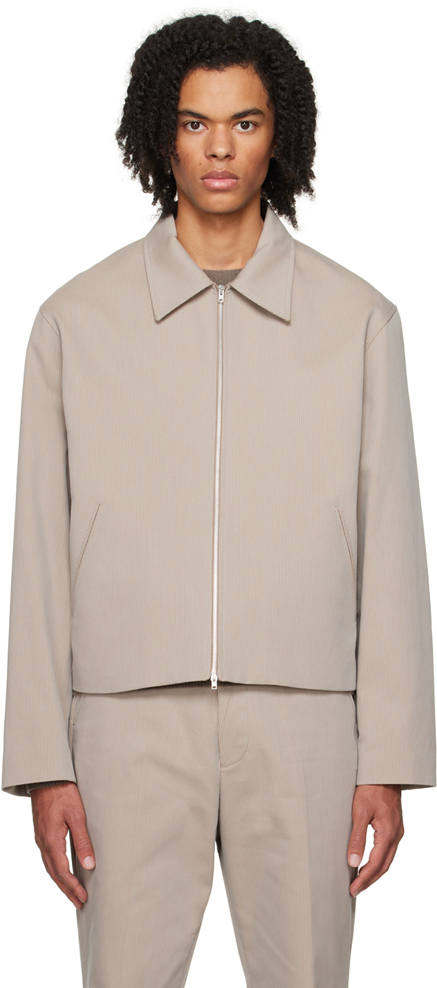 Our Legacy: Taupe Mini Jacket | SSENSE