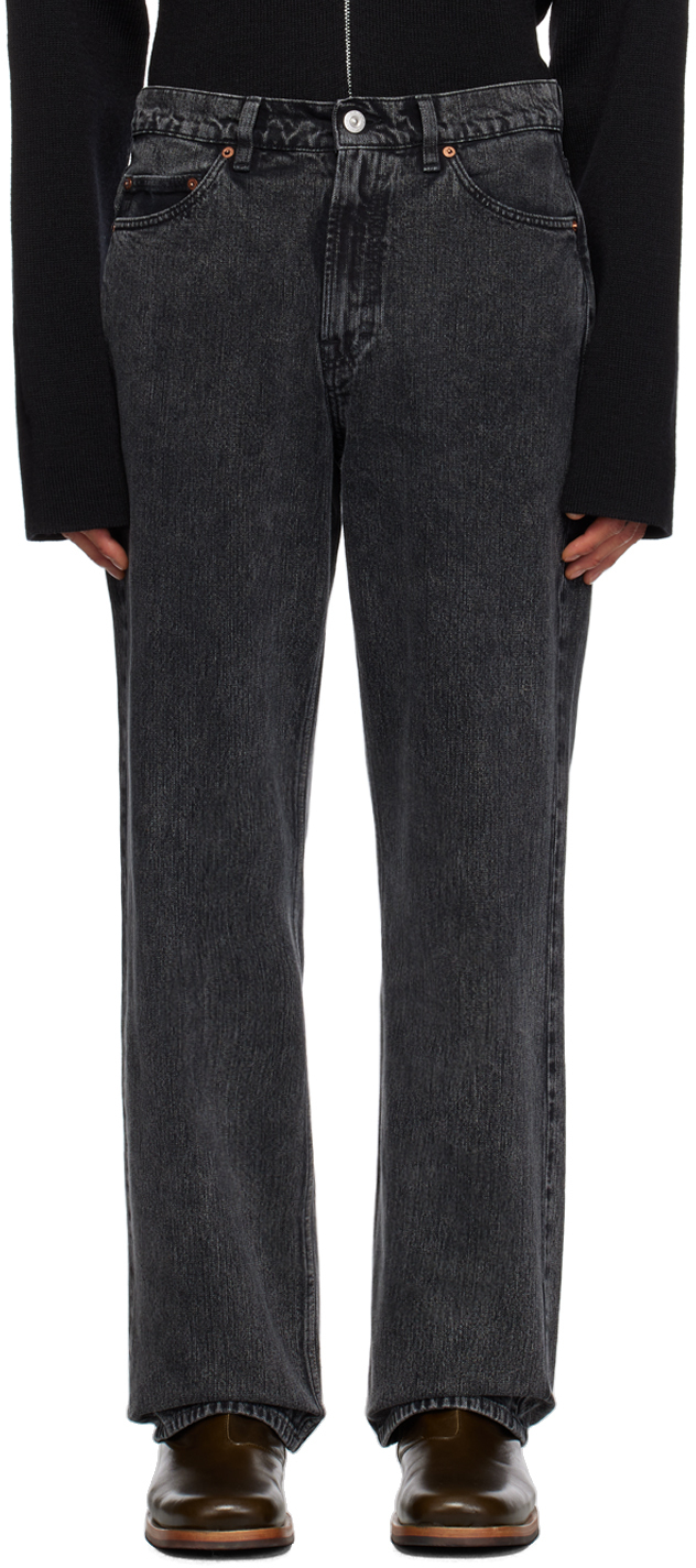 Gray Formal Cut Jeans by OUR LEGACY on Sale