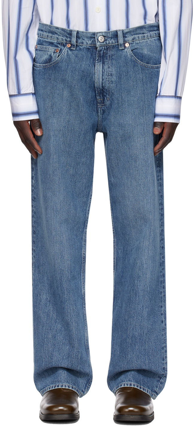 OUR LEGACY: Blue Third Cut Jeans | SSENSE