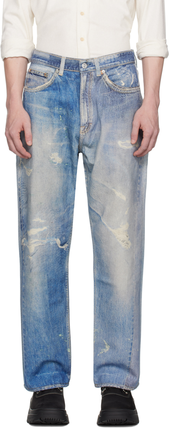 Our Legacy: Blue Third Cut Jeans | SSENSE Canada