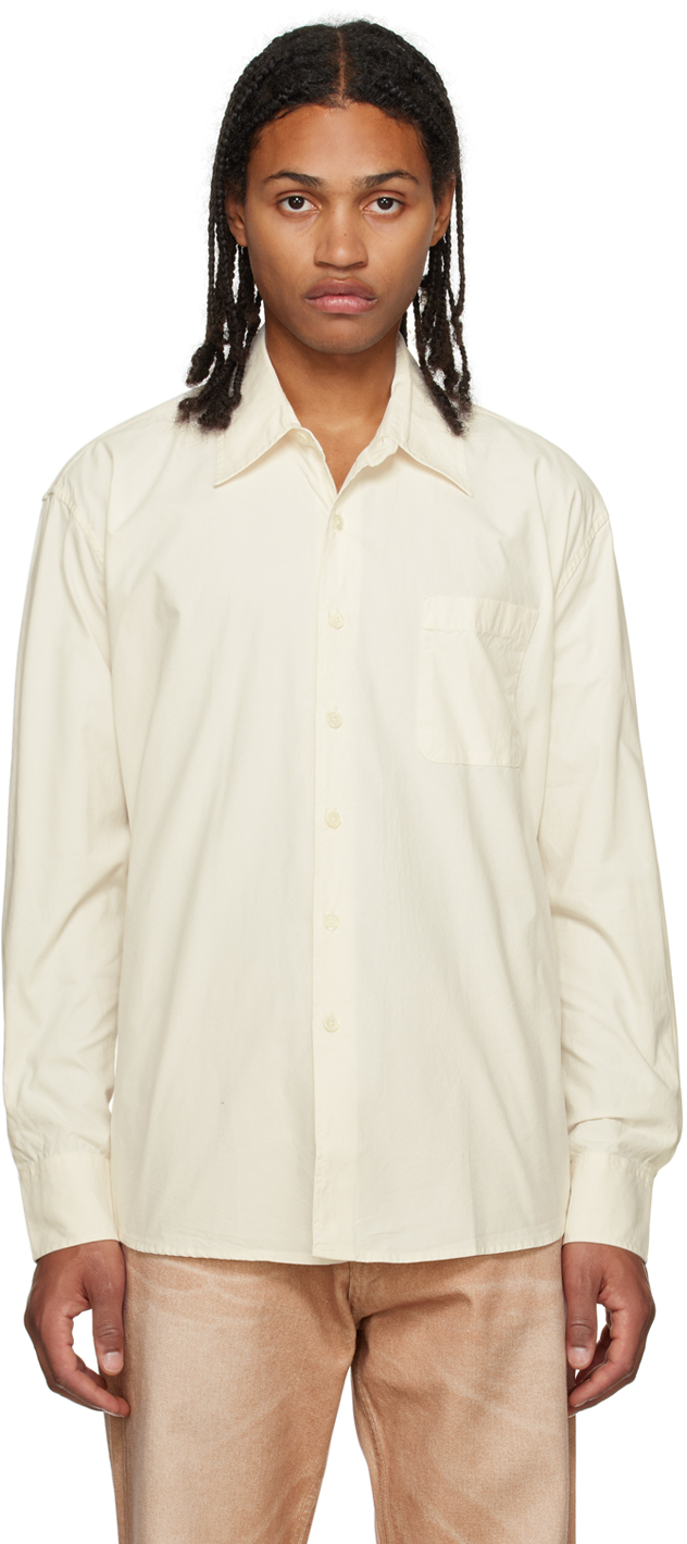 avvattevOUR LEGACY Above cotton-poplin shirt