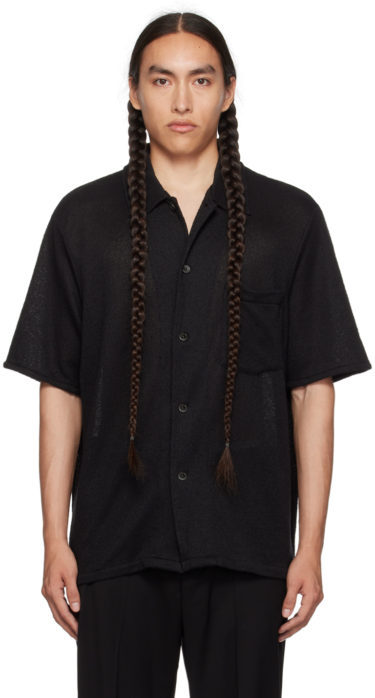 Shop Our Legacy Black Box Shirt In Black Boucle