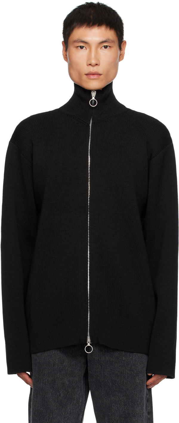 Shop Our Legacy Black Funichan Sweater In Black Rustic Merino
