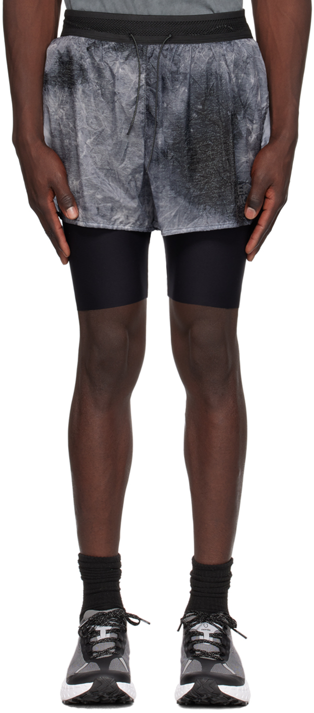 Gray 2 Layer Shorts