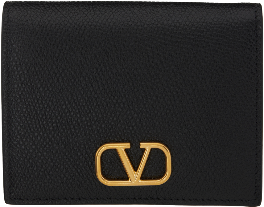 Valentino Garavani Black Bifold Wallet