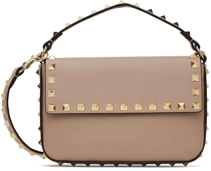 Valentino Rockstud Beige Shoulder Bag