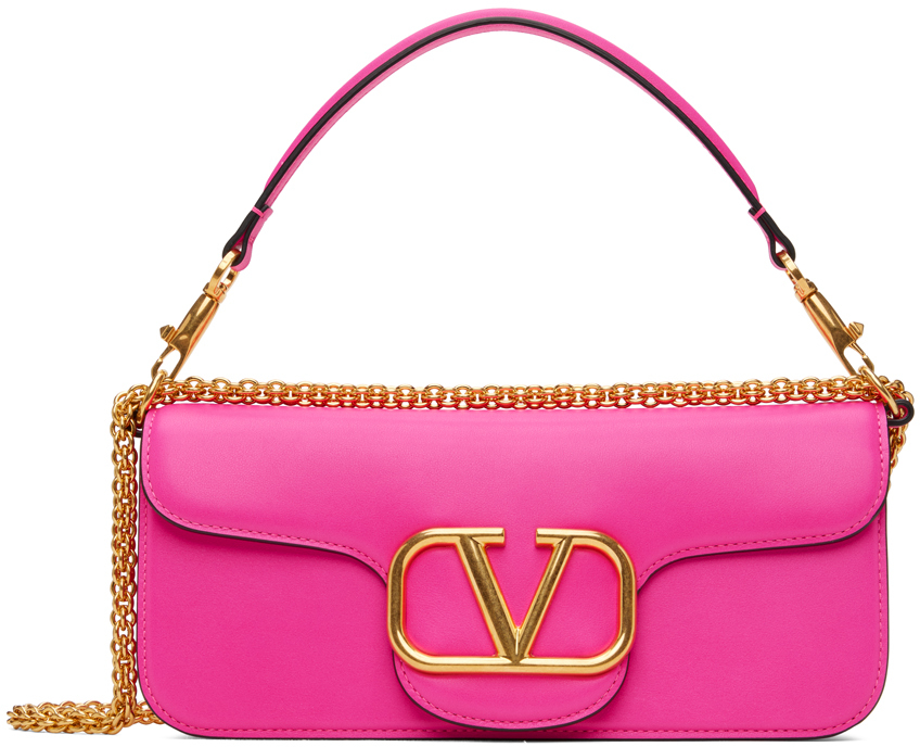Valentino Sling Woman Handbag (Black & Pink )