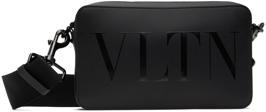 Valentino Garavani Black VLTN Bag SSENSE UK