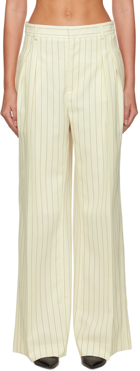 Off-White Lace-Up Trousers