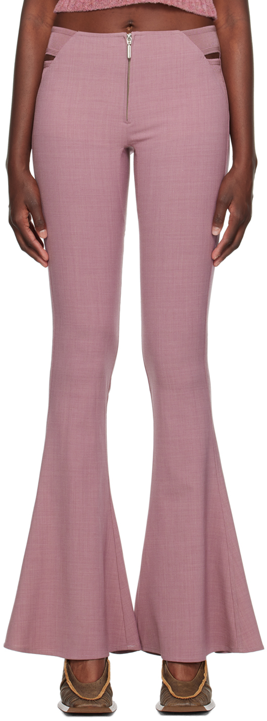 Jean Paul Gaultier Pink Knwls Edition Trousers In 29 Lilac