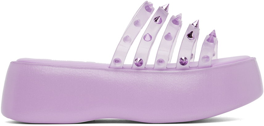 Purple Melissa Edition 'The Becky Punk Love' Slides