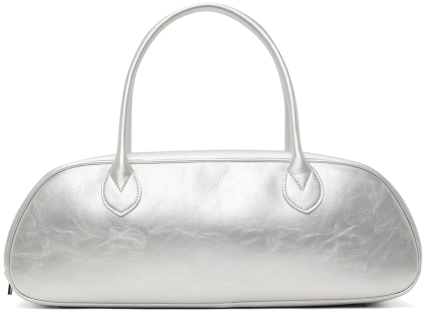 Silver Who's Laughing Long Bag