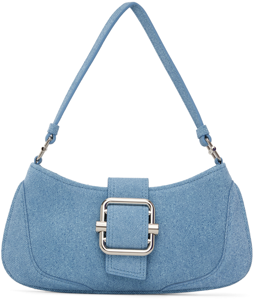 Osoi Small Brocle Suede Bag In Blue