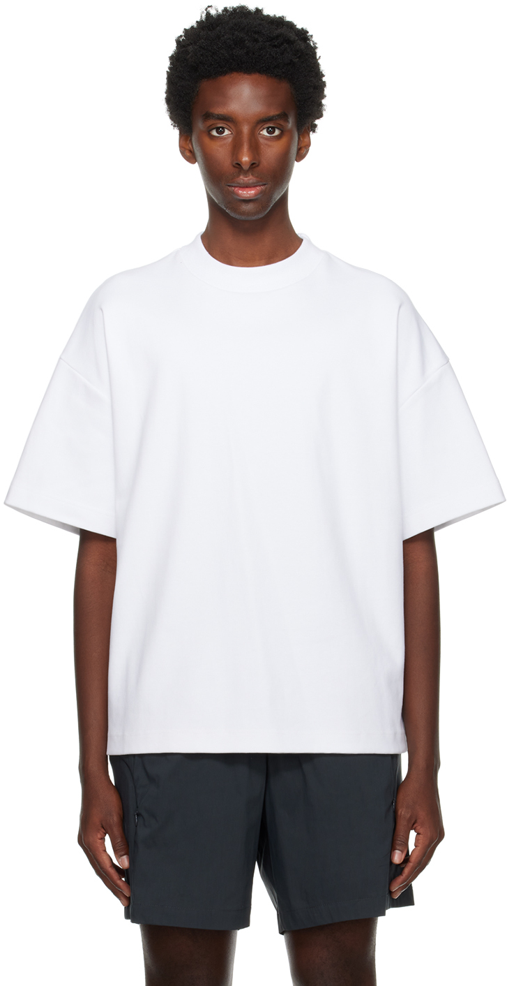 Shop Seventh White Heavyweight T-shirt In Salt