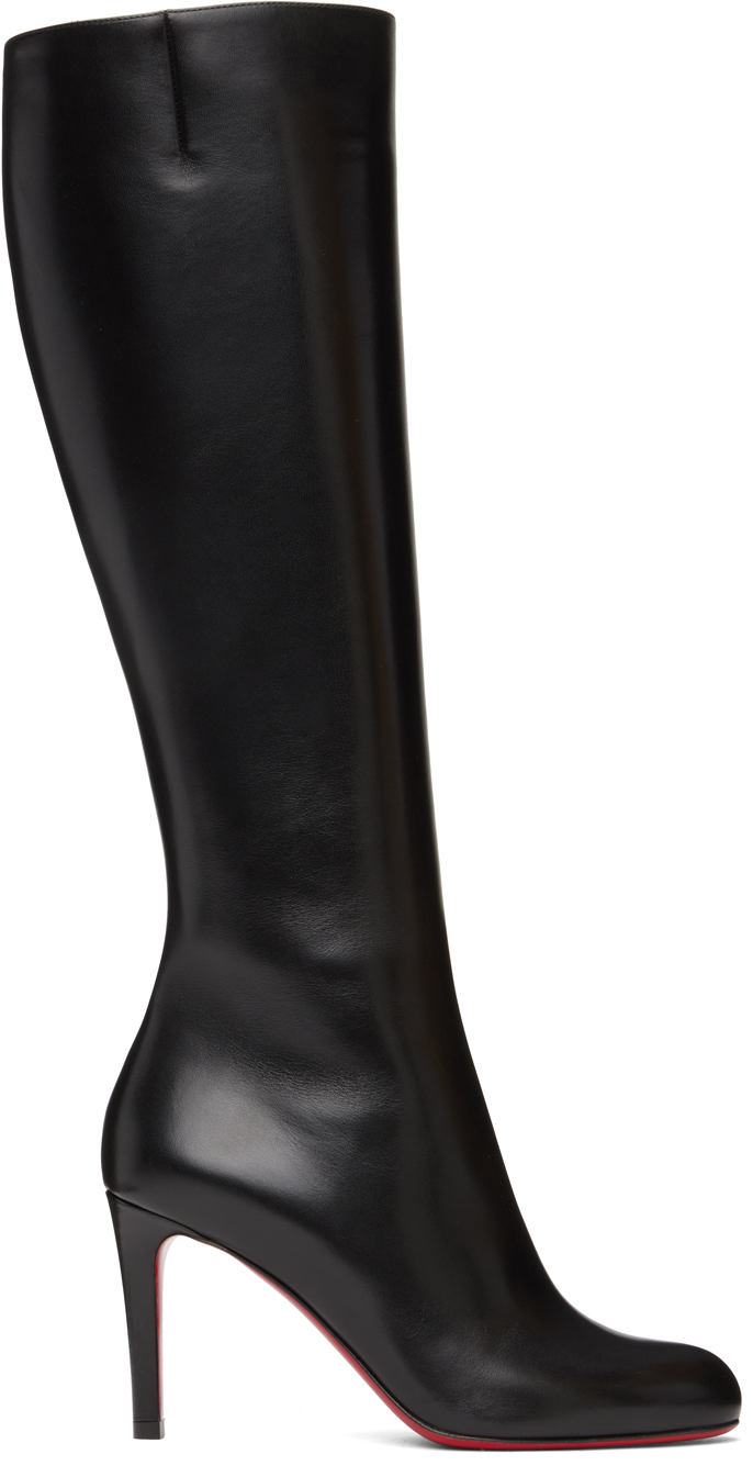 Christian Louboutin Black Pumppie Botta Boots