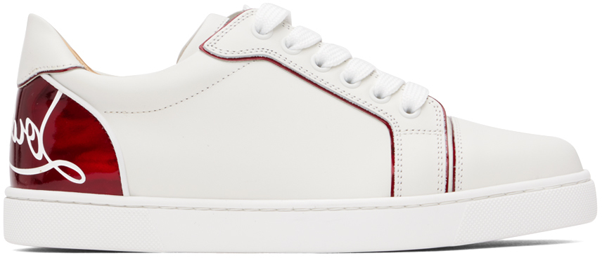 Vieira white leather sneakers