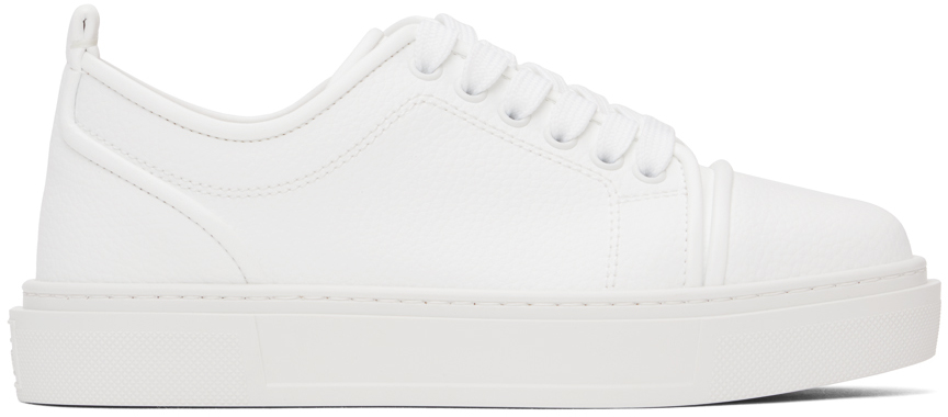 Christian Louboutin White Adolon Junior Sneakers