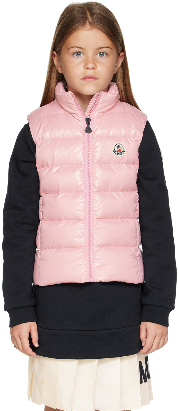 Moncler Enfant キッズ|ピンク Ghany ダウンベスト | SSENSE 日本