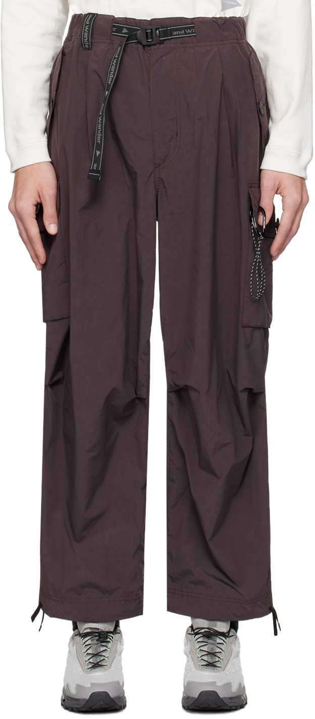 Brown Oversized Cargo Pants