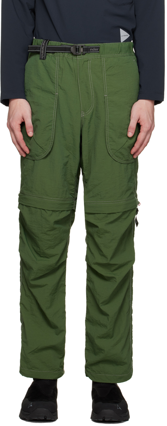 Green Two-Way Trousers