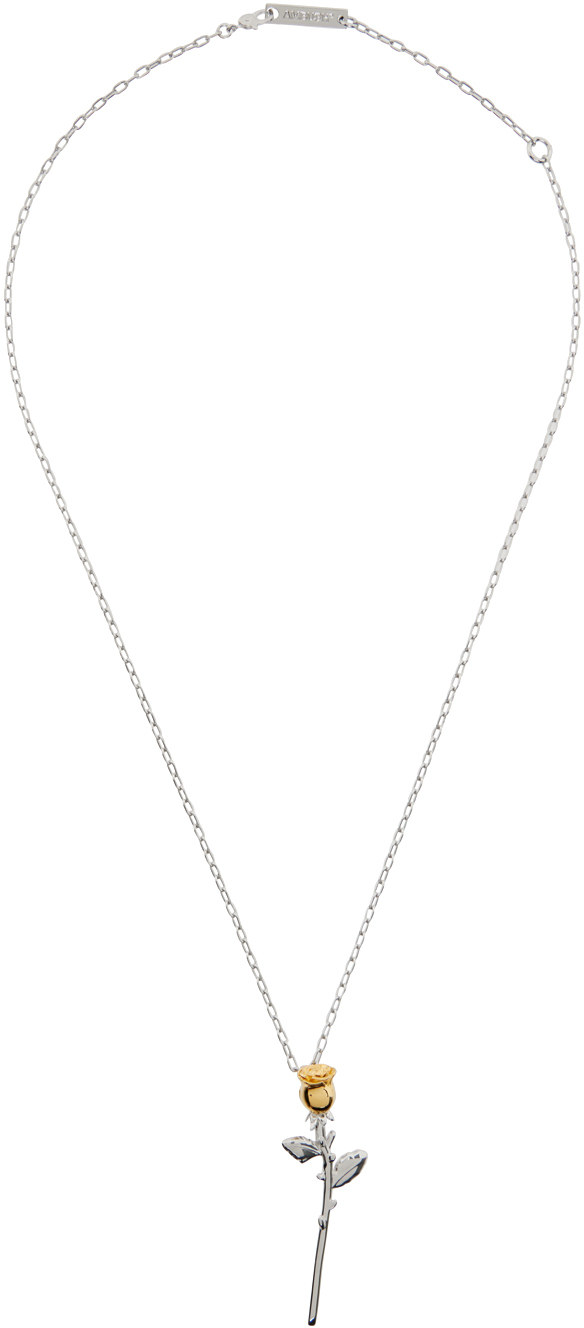 Ambush - Small Padlock Necklace - Silver | Feature