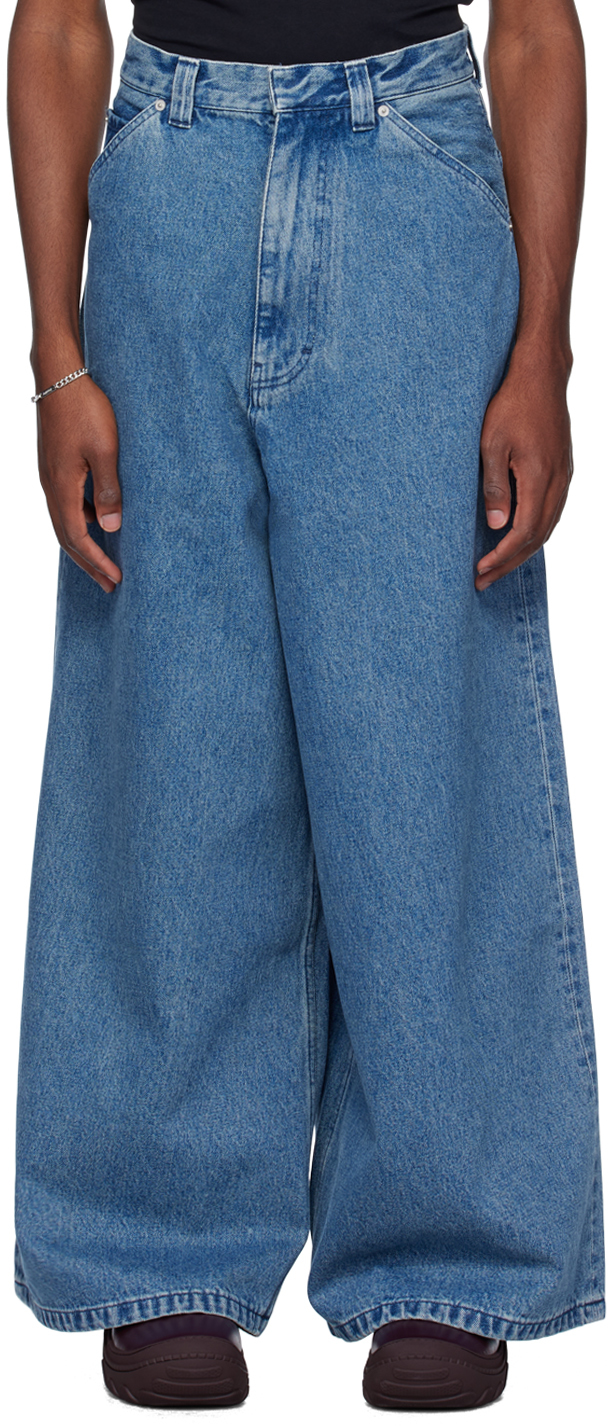 Indigo Baggy Jeans