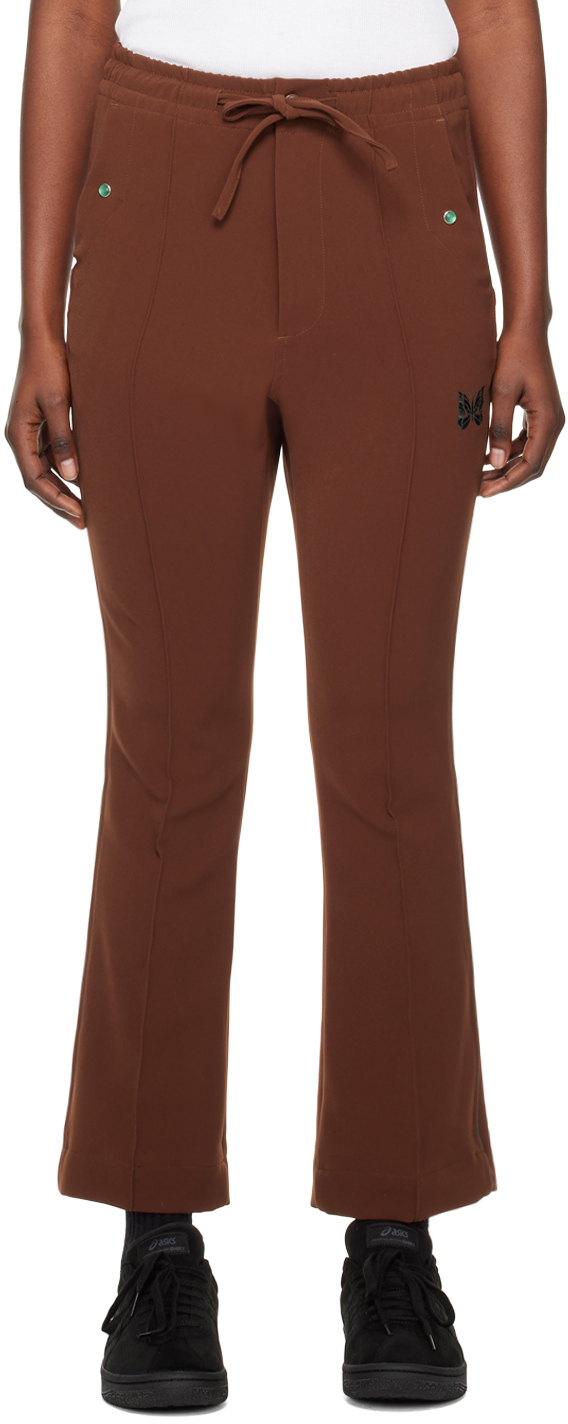 Needles Brown Piping Cowboy Lounge Pants In A-brown