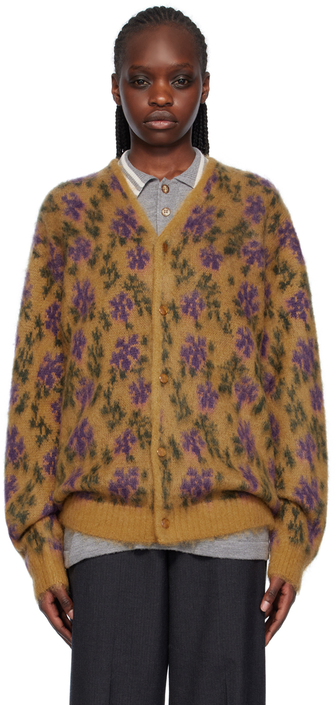 直販オンライン Needles Mohair Cardigan Flower Yellow | yigitaluminyumprofil.com