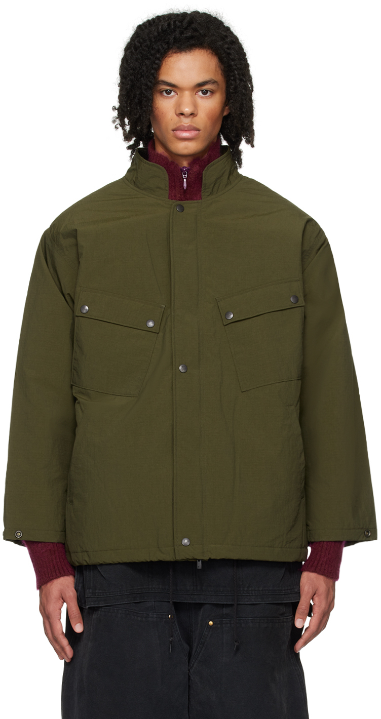 Khaki C.P. Jacket by NEEDLES on Sale