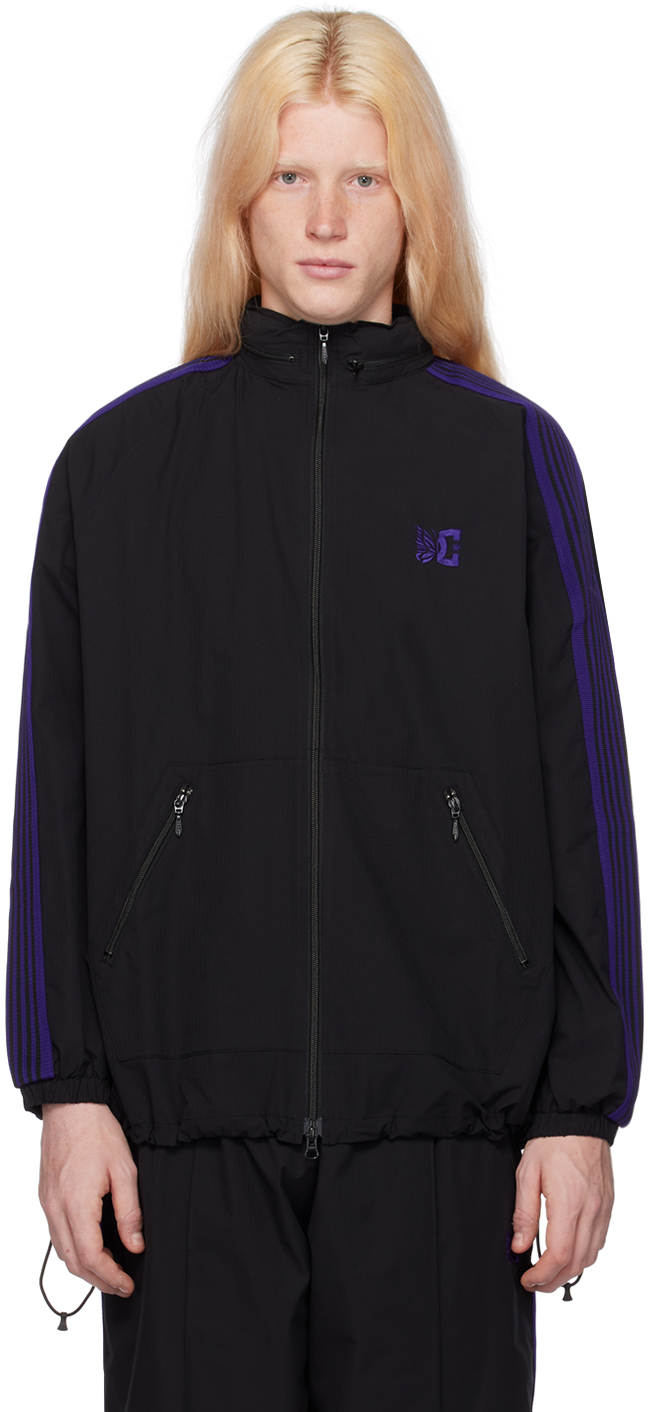 Needles Black Dc Shoes Edition Track Jacket In B-black
