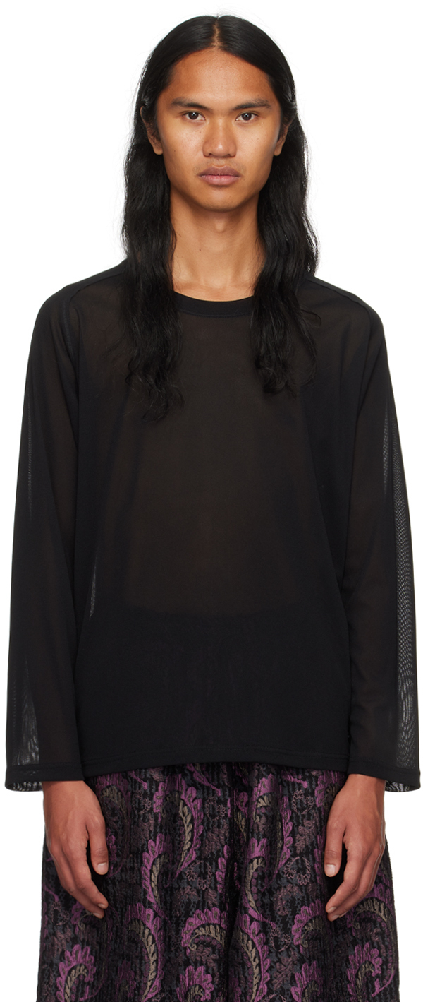 Long-Sleeved Embroidered Shirt
