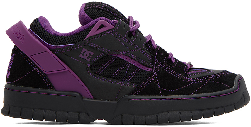 Black & Purple DC Shoes Edition Spectre Sneakers