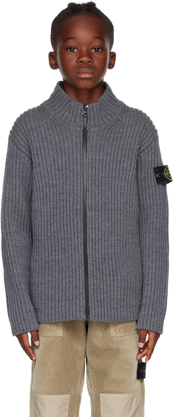 Stone island ribbed on sale sweater