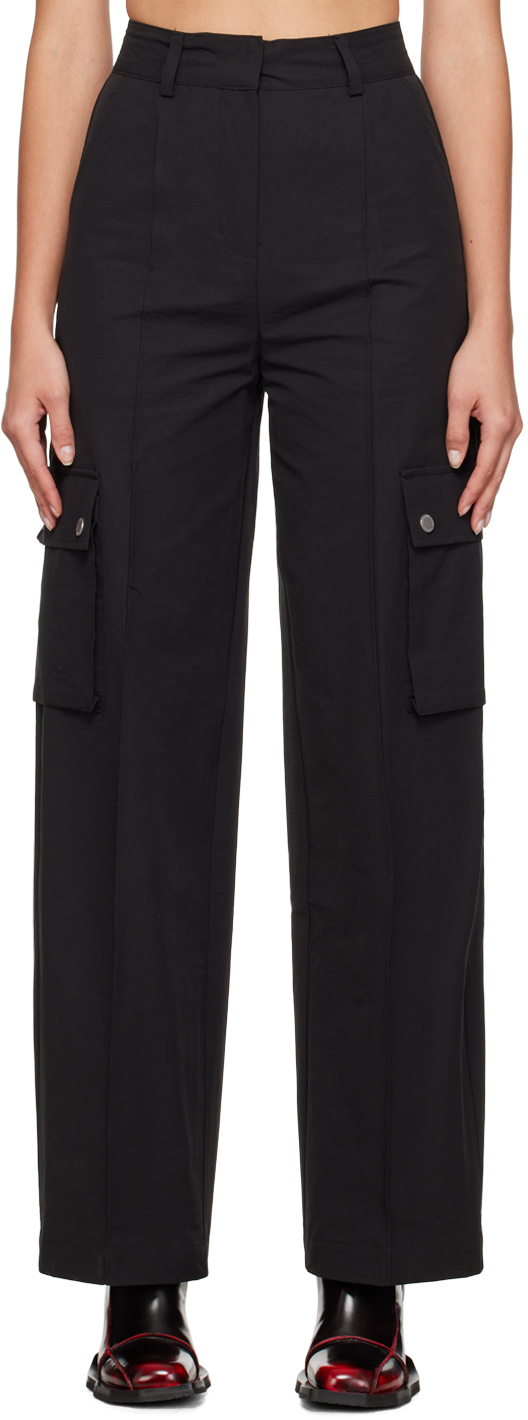 Black Baggy Trousers
