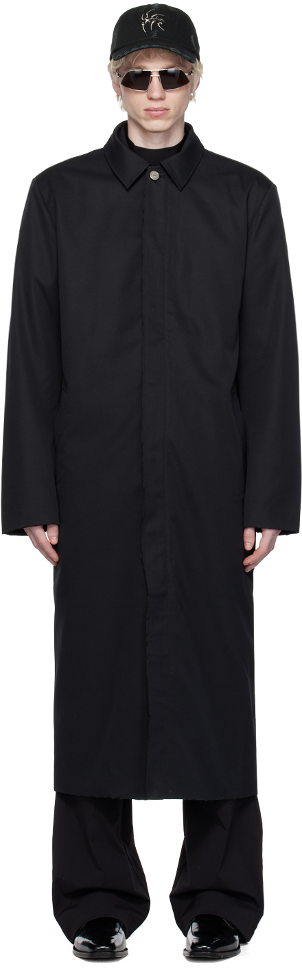 Black Straight Coat