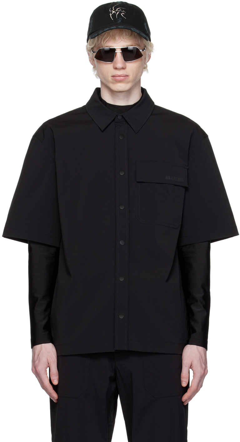 Han Kjobenhavn Black Bonded Shirt