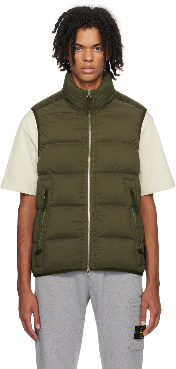 Stone island outlet puffer vest