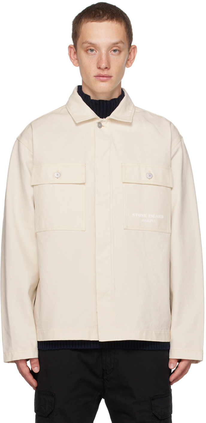 Off-White Button Jacket