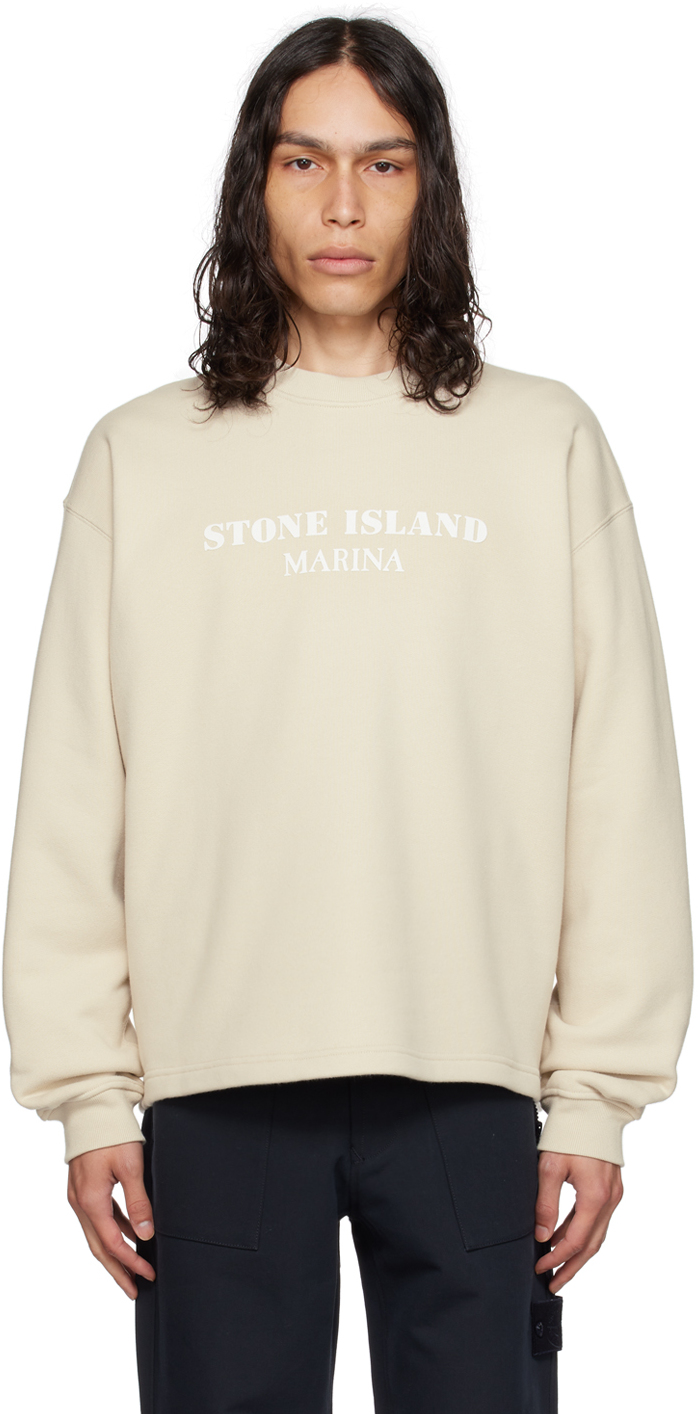 Stone island sweat on sale shirt