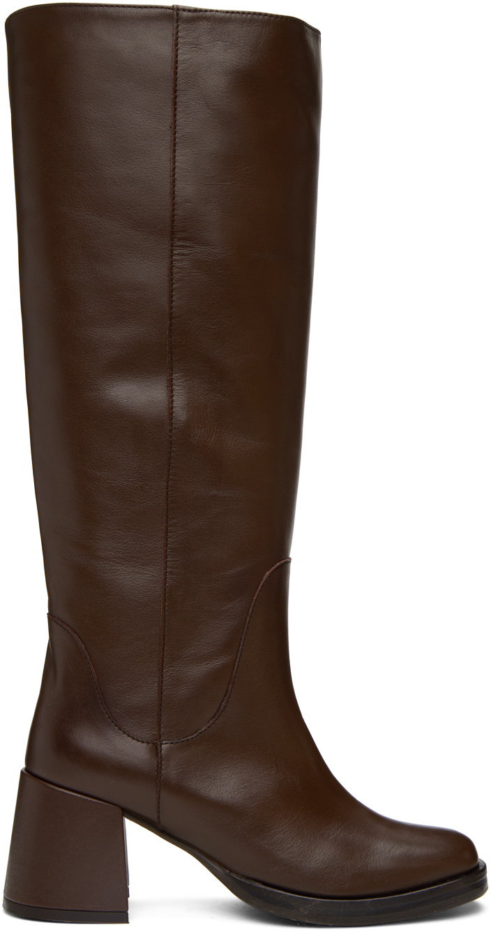 Brown Tower Boots