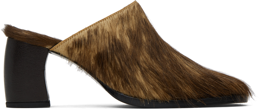 【関税込み】Eckhaus Latta ブラウン Frame ミュール Eckhaus Latta Mule shoes for Women | Online Sale up to 75