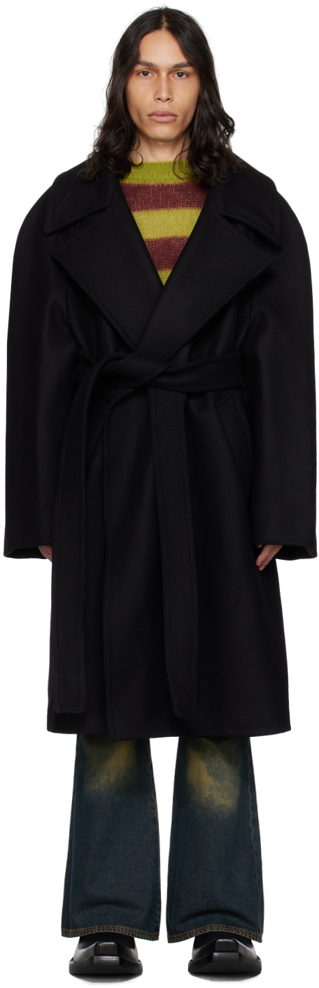 Shop Egonlab Ssense Exclusive Black Coat